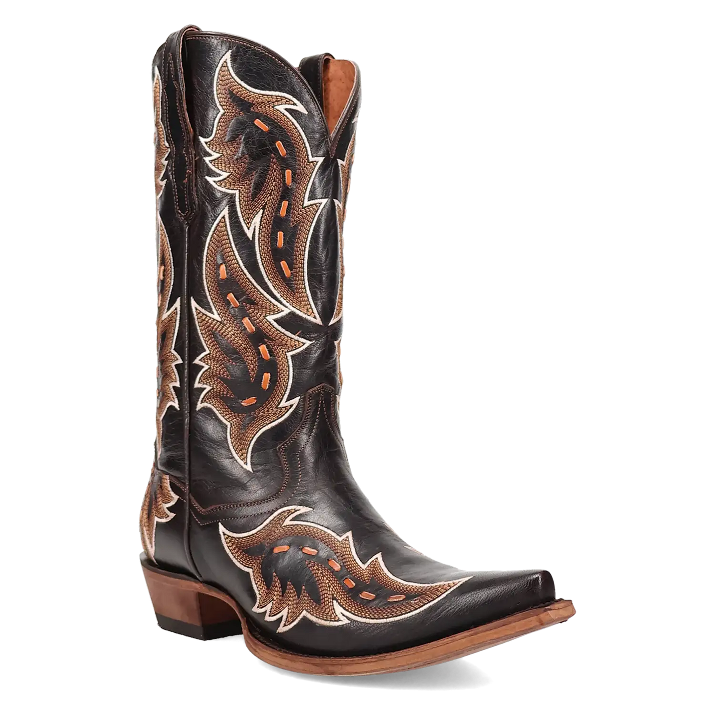 Dan Post Racer - Men's Leather Cowboy Boots