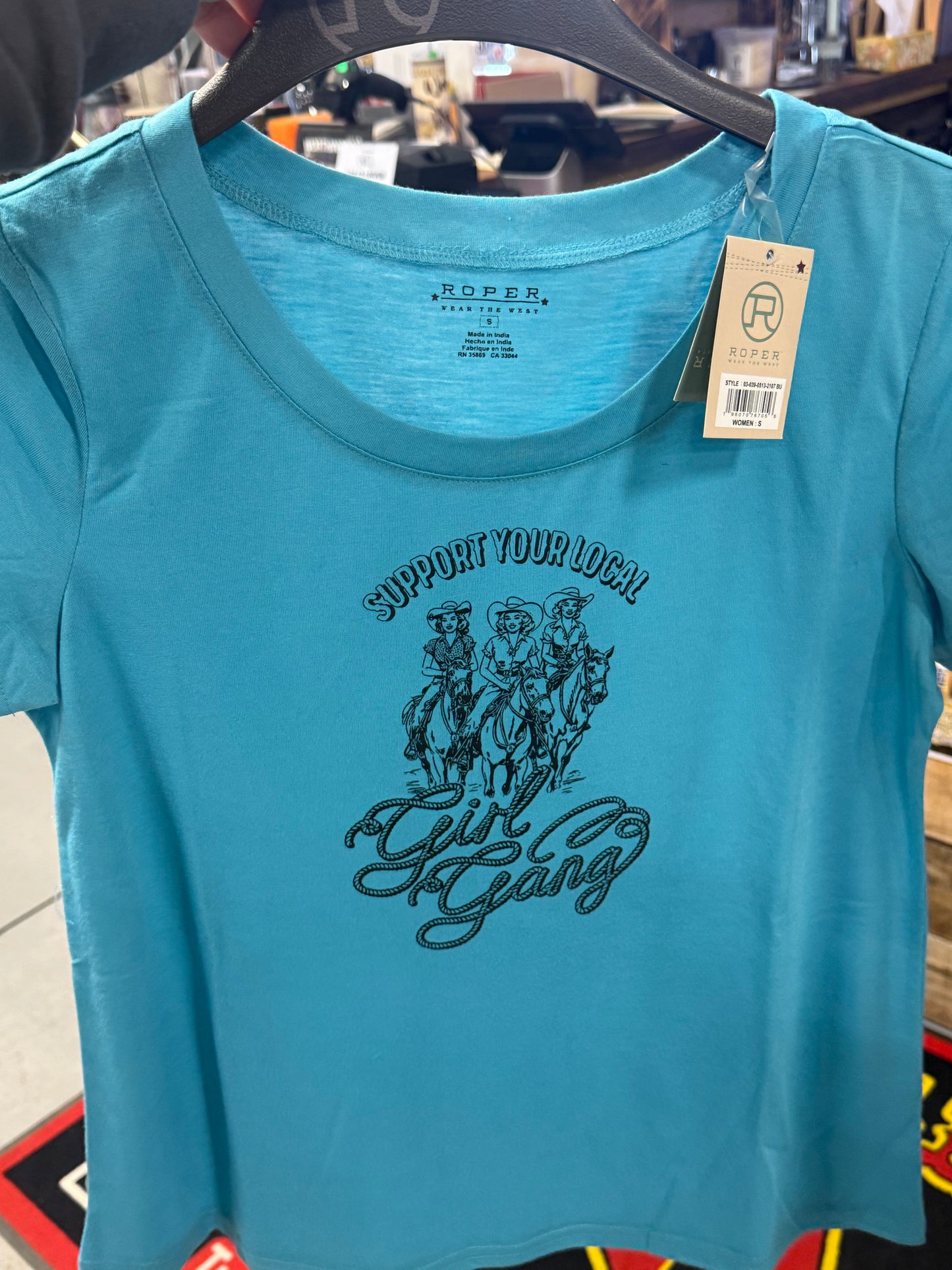 Roper Women’s Turquoise Tee