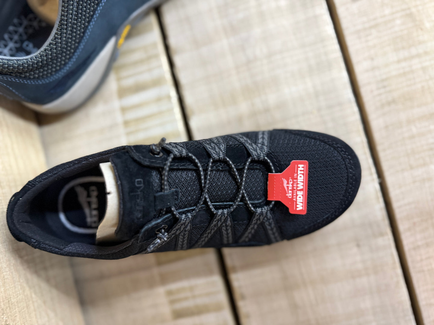 Harlyn Wide Suede Black/Black