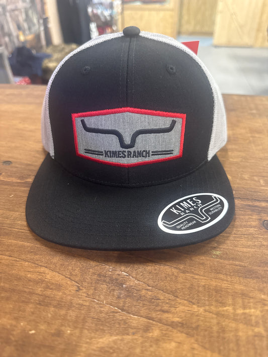 Kimes Ranch Replay Trucker Black Hat