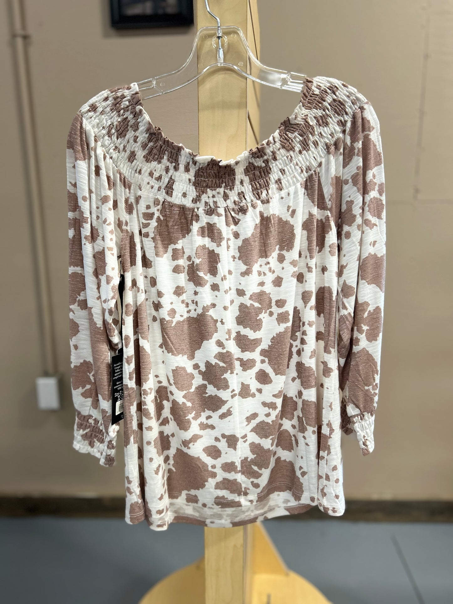 Cowgirl Stuff Print Shirt