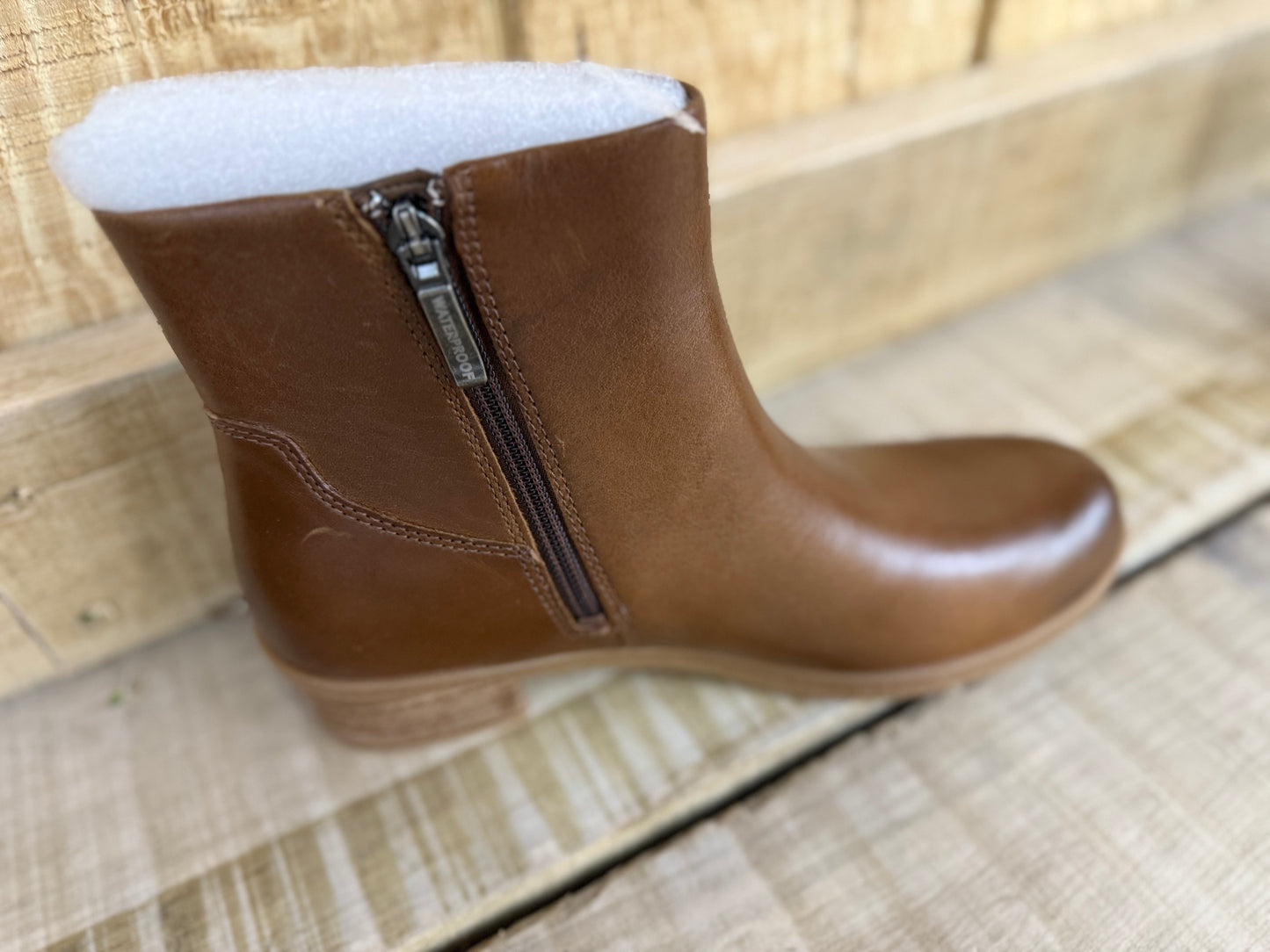 Dansko Daisie Waterproof Burnished Tan