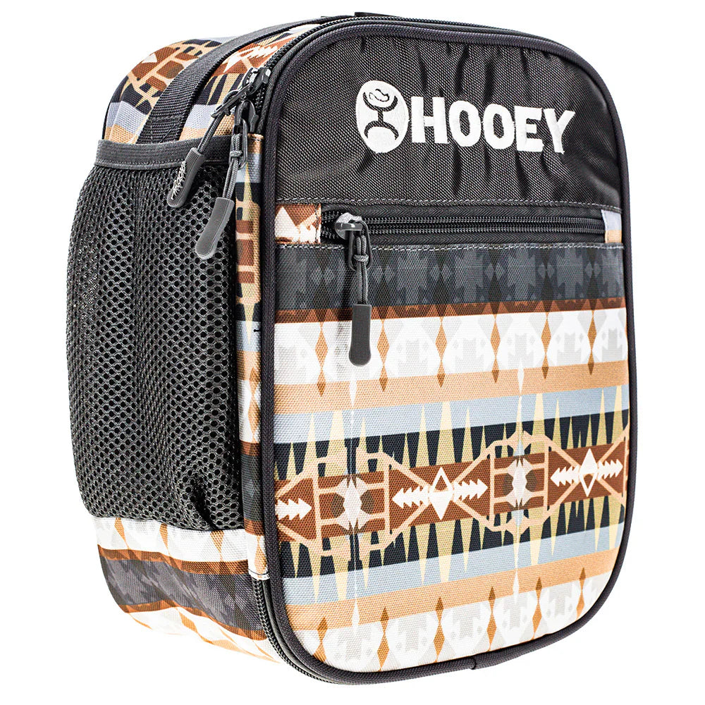 HOOey Comanche Pattern (Charcoal/Tan) - Lunchbox