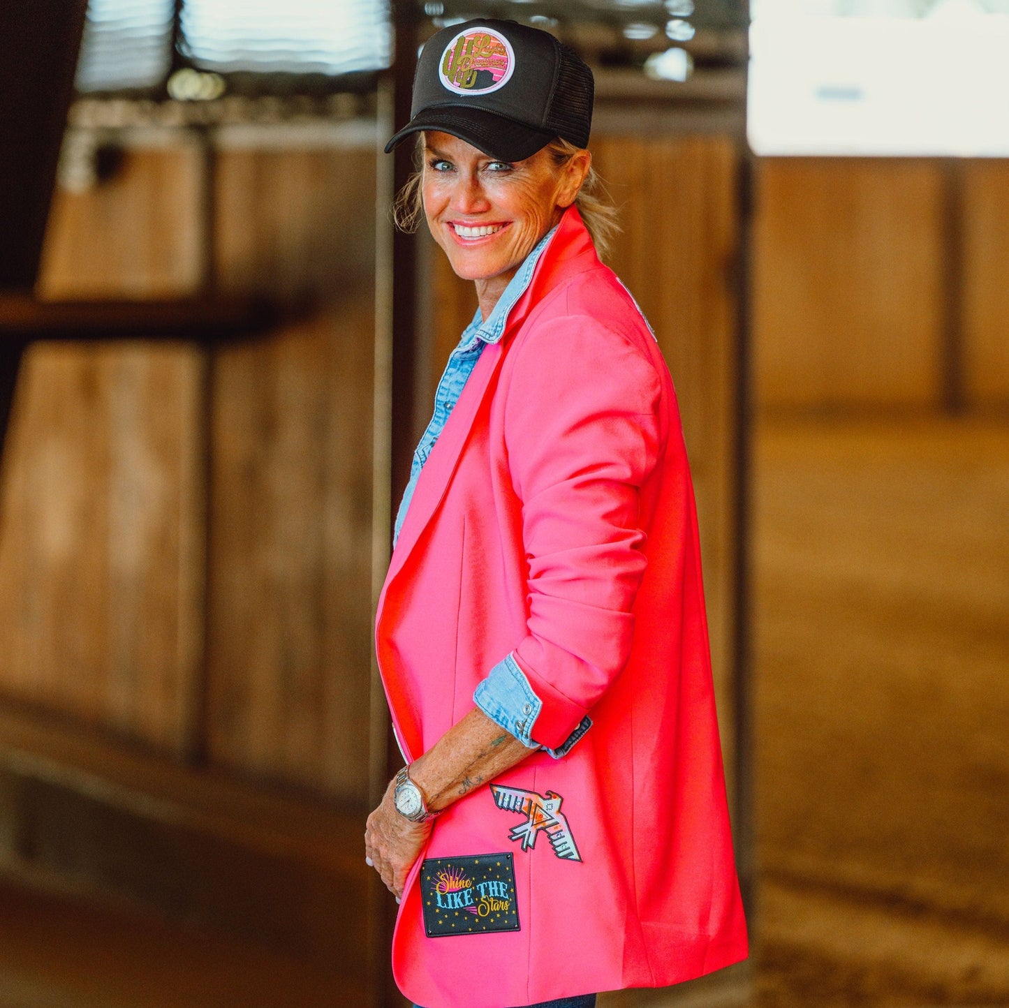 One Pretty in Pink Cowgirl Blazer