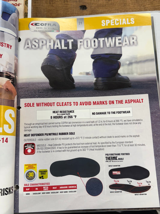 Cofra Composite Toe Asphalt Road Boot