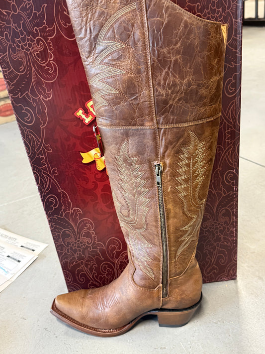 Los Altos Women’s Volcano Snip Toe Over the Knee Boot