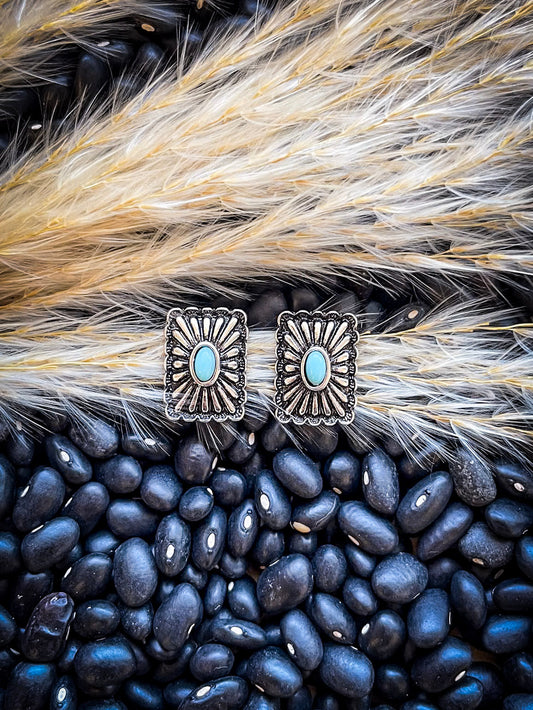 Windom Stud Dixie Fashion Earring - Silver