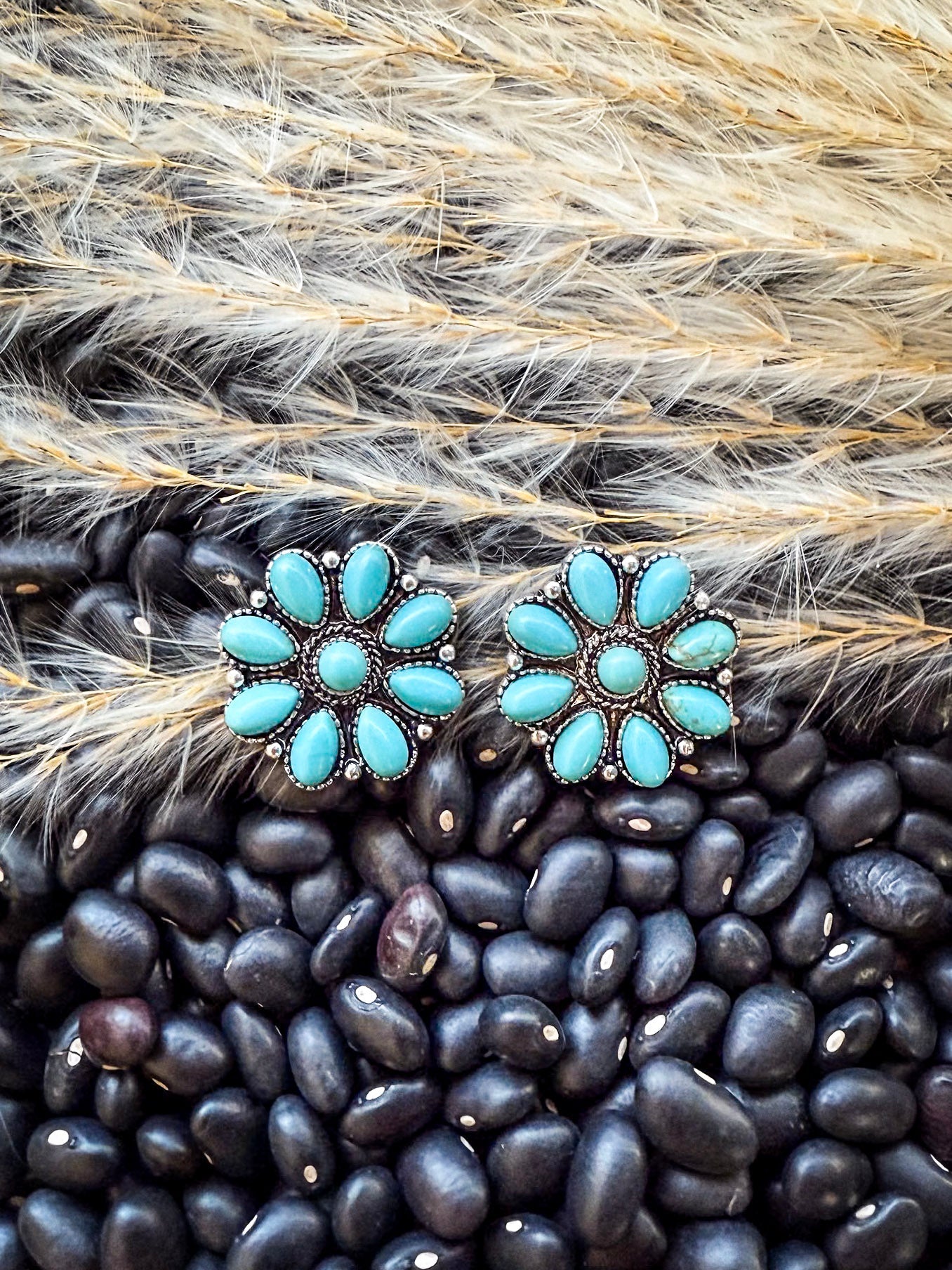 Gianna Turquoise Fashion Studs