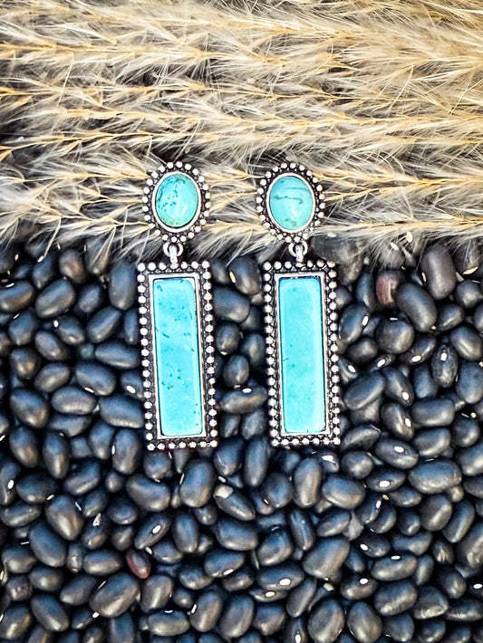 Haven Fashion Earrings - Turquoise