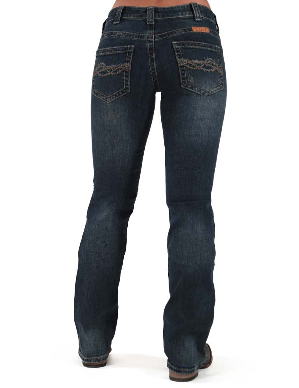 Cowgirl Tuff Dark Don't Fence Me Women's Jean