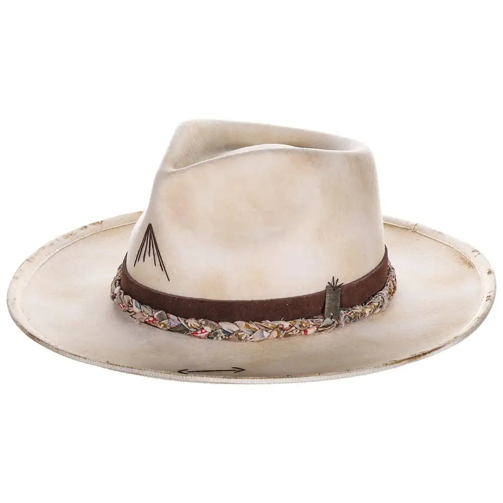 Justin Bonnie - Wool Felt Fedora Hat