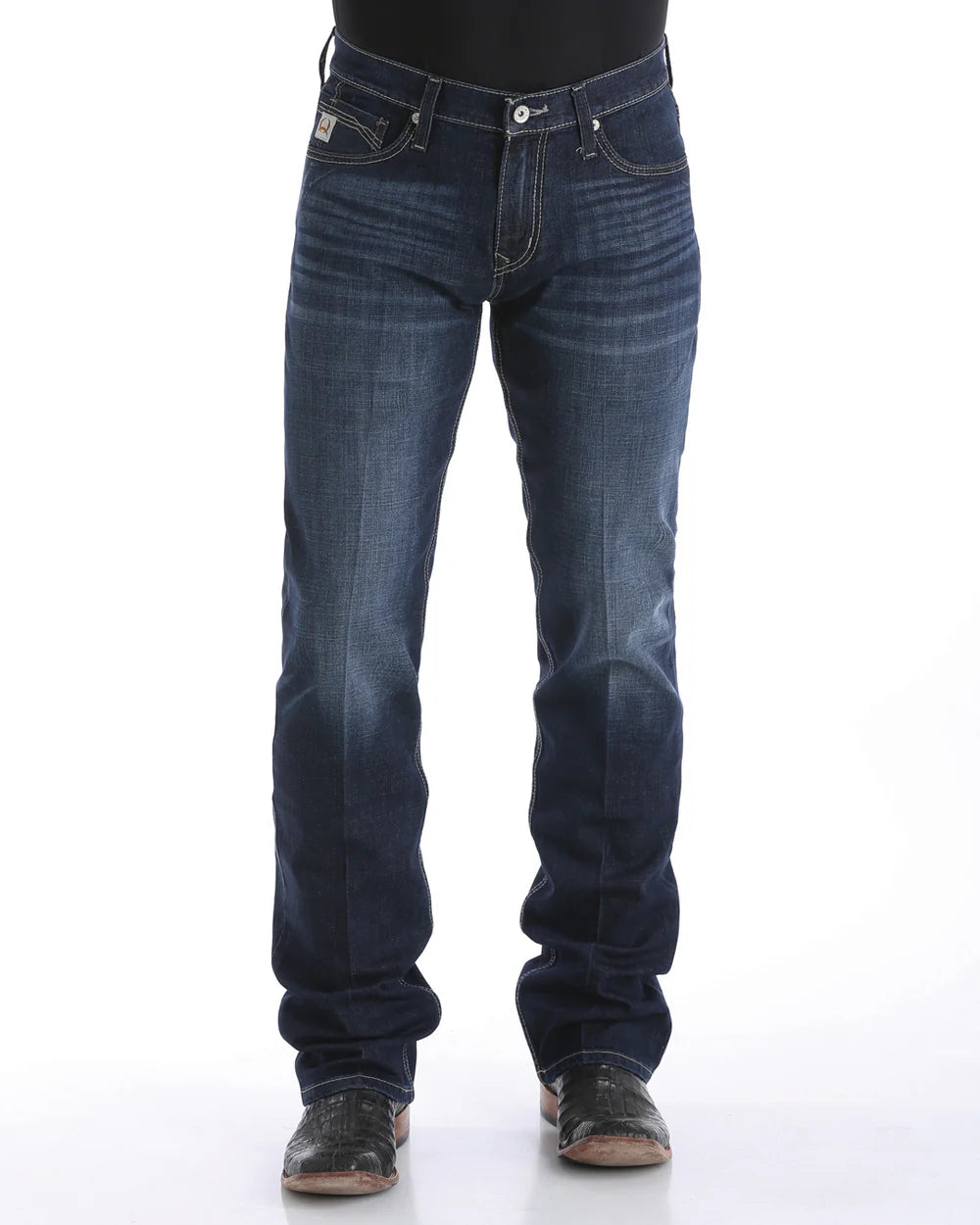 Cinch Ian Men's Jeans Western Denim Slim Straight Fit For Durable Everyday Wear Comfort by Wild West Outfitters