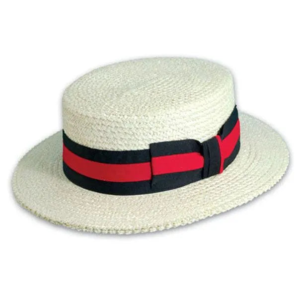 Scala Rutherford - Straw Boater Hat