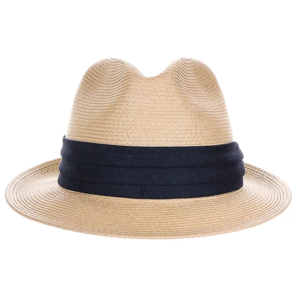 Scala Oasis - Straw Fedora Hat