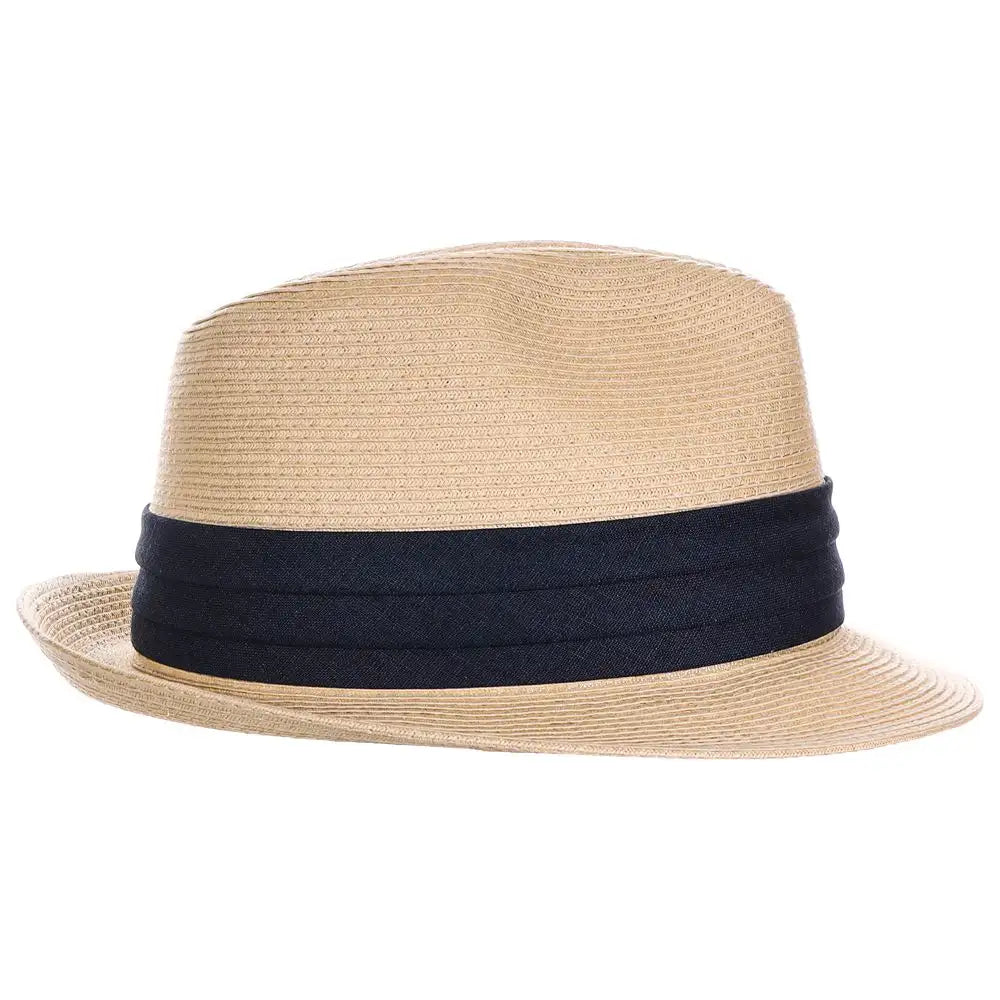 Scala Oasis - Straw Fedora Hat