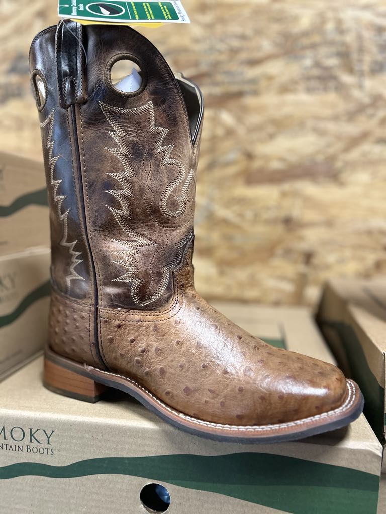 Smoky Mountain Cognac Brown Men's Cowboy Boots