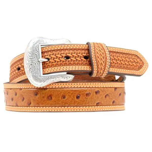 Nocona Down Under (Cognac Brown) - Mens Belt