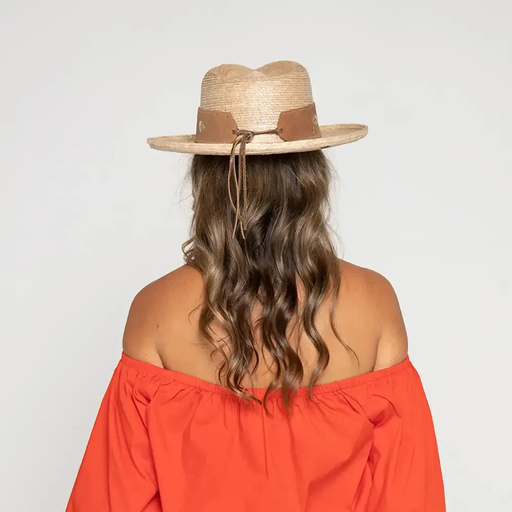 Peter Grimm Aislinn - Women's Straw Fedora Hat