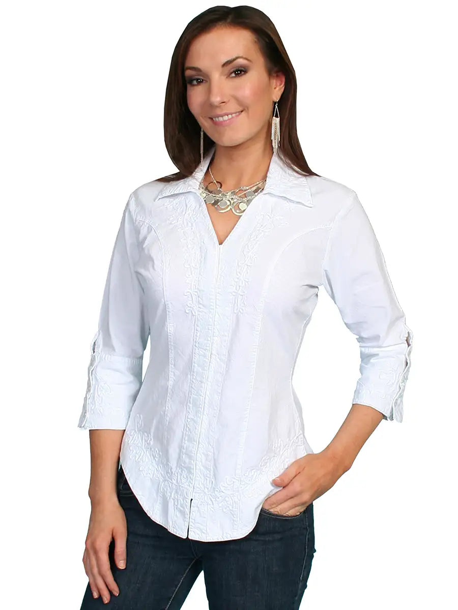 Scully Cantina Blouse (PSL-063) - Women's Shirt