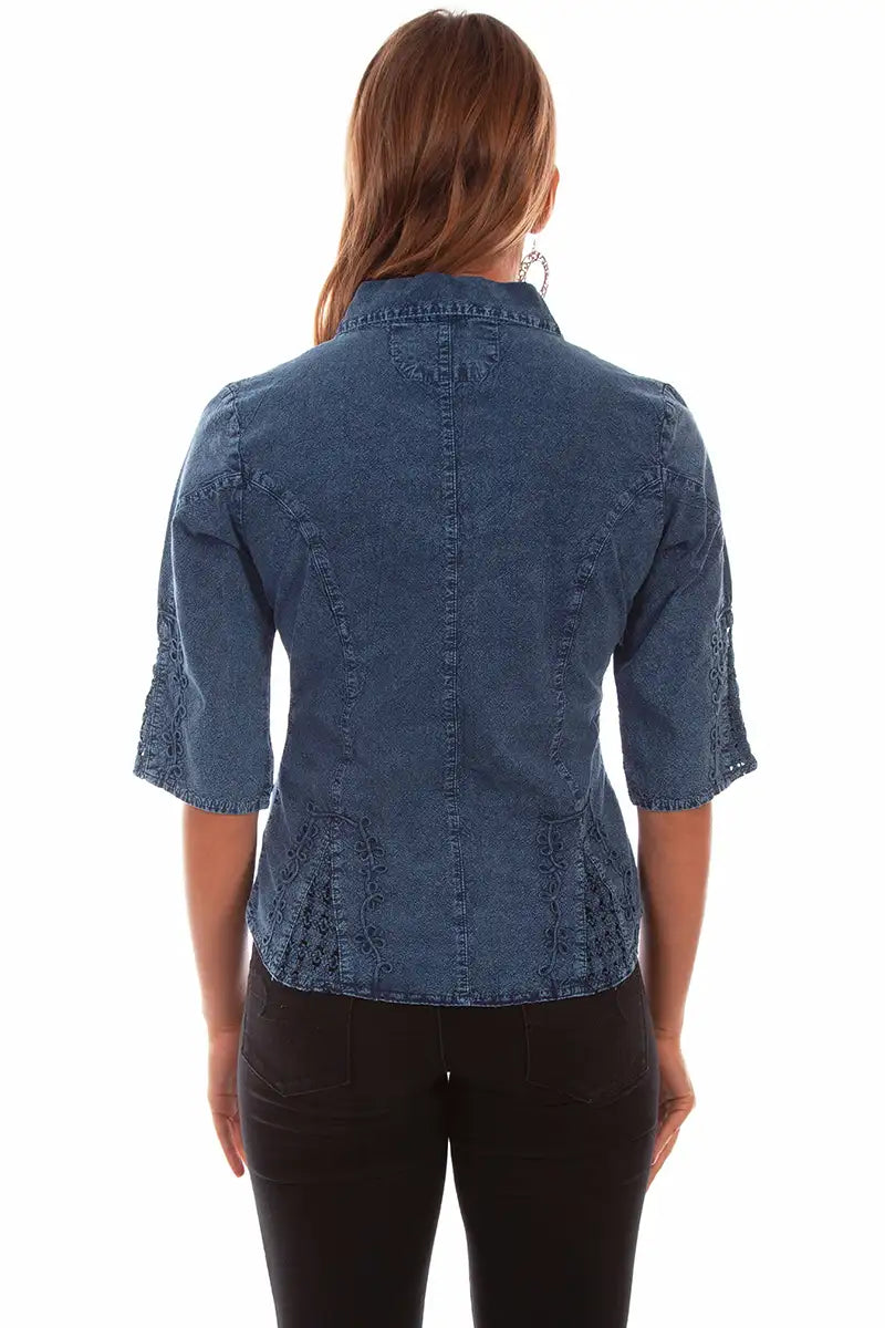 Scully Cantina Blouse (PSL-064) - Women's Shirt