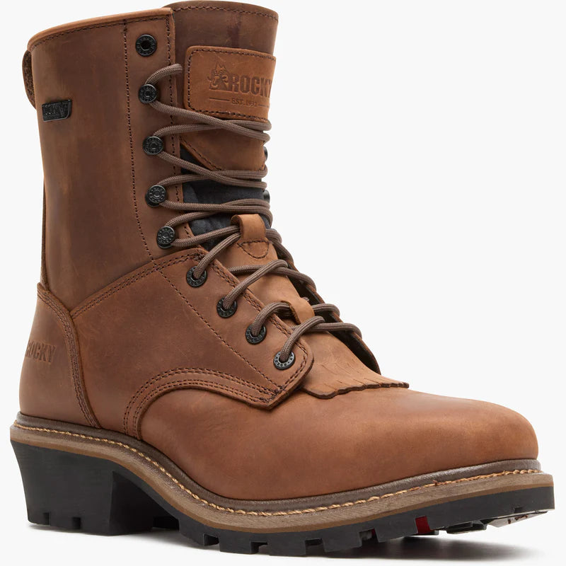 Rocky Boots Square Toe Logger Composite Boots