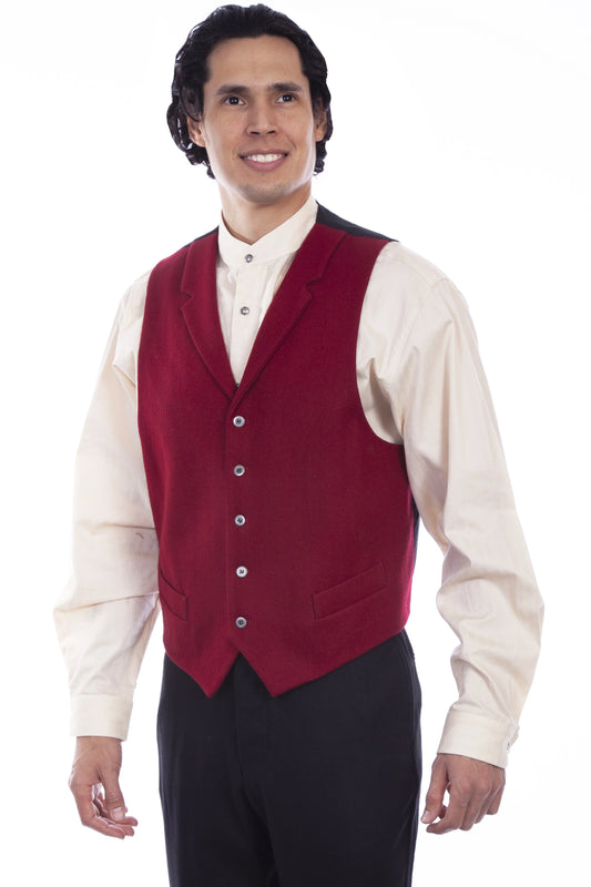Scully Crimson (RW343) – Men's Vest