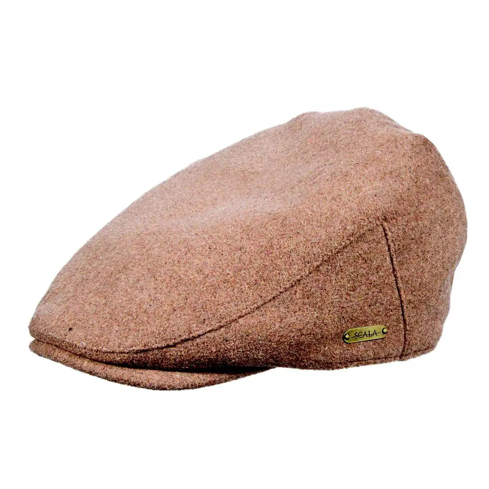 Scala Oxford - Wool Blend Flat Cap