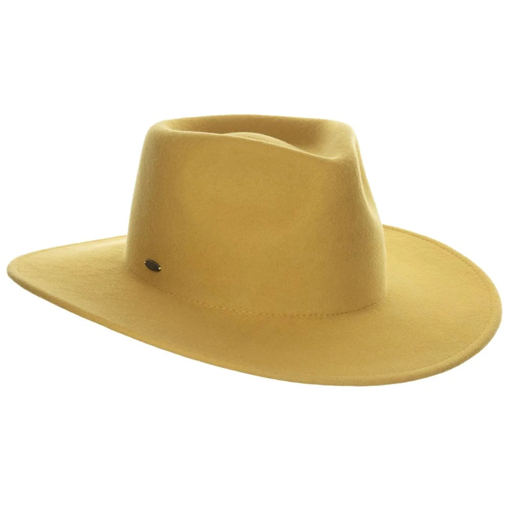 Scala Kathrina - Wool Felt Wide Brim Fedora Hat