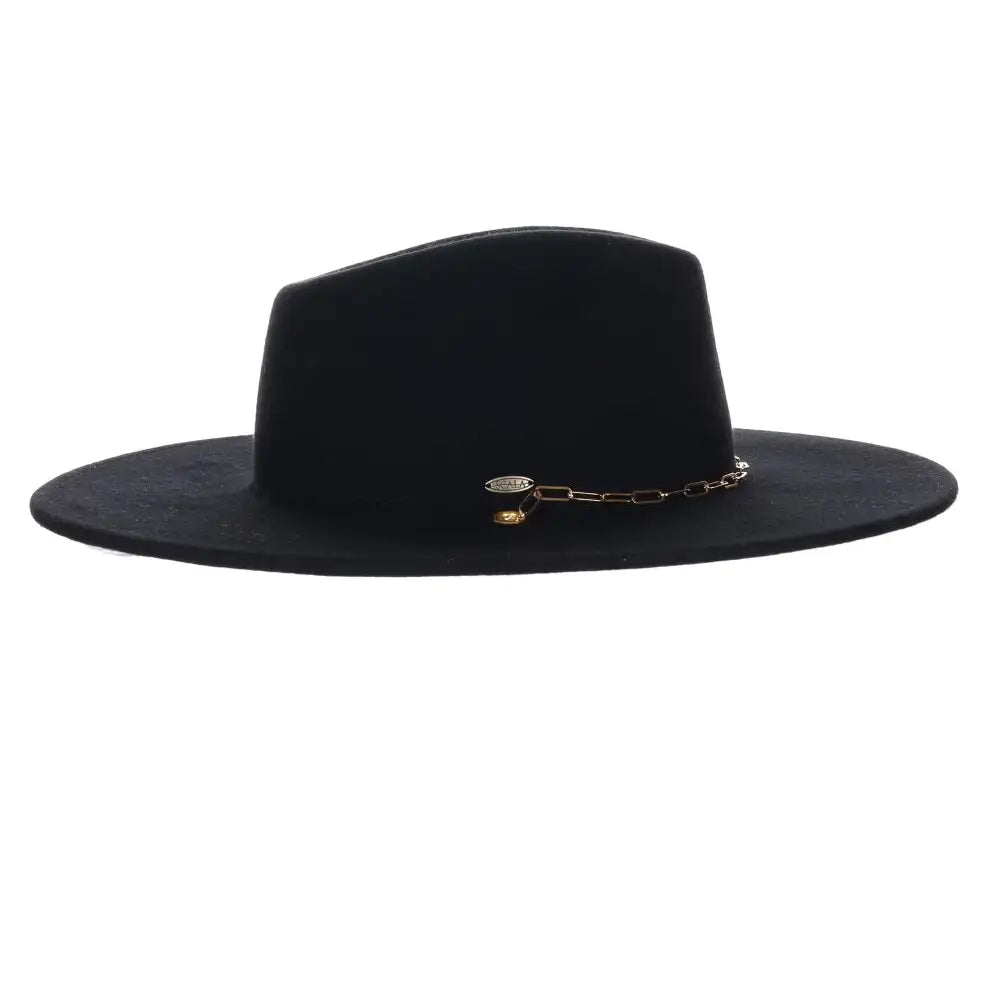 Scala Candace - Wool Felt Wide Brim Fedora Hat