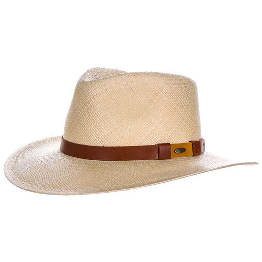 Scala Gusteau - Panama Straw Fedora Hat (Closeout)