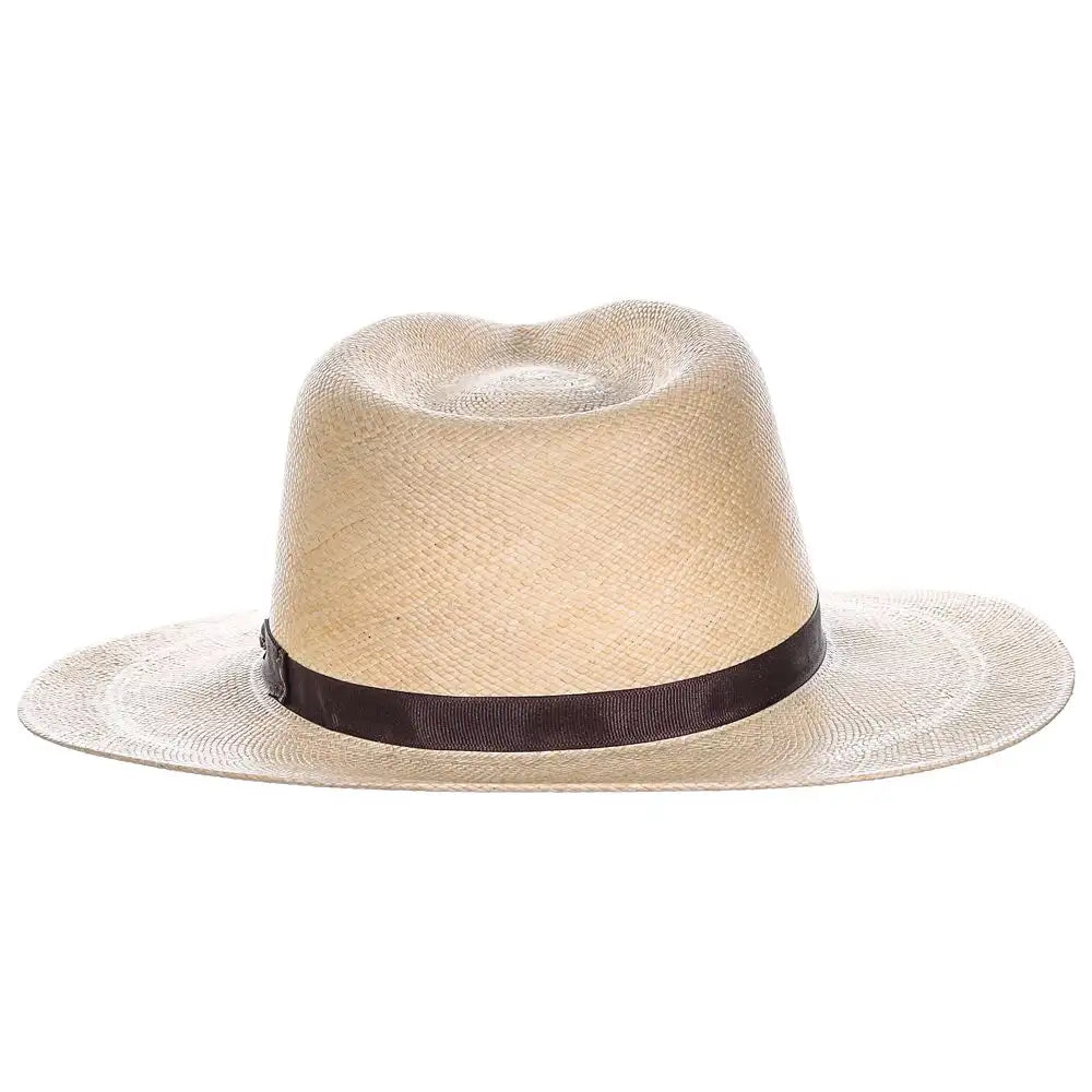 Scala Belloso - Panama Straw Fedora Hat