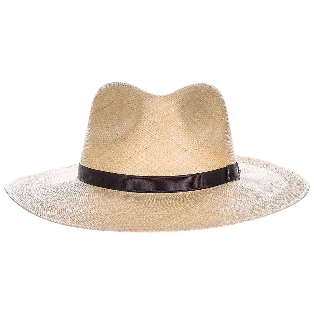 Scala Belloso - Panama Straw Fedora Hat