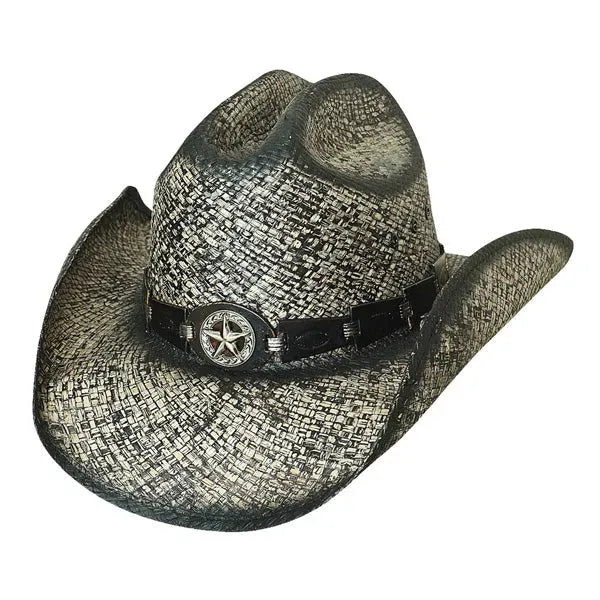 Bullhide Star Central - Shapeable Raffia Straw Cowboy Hat