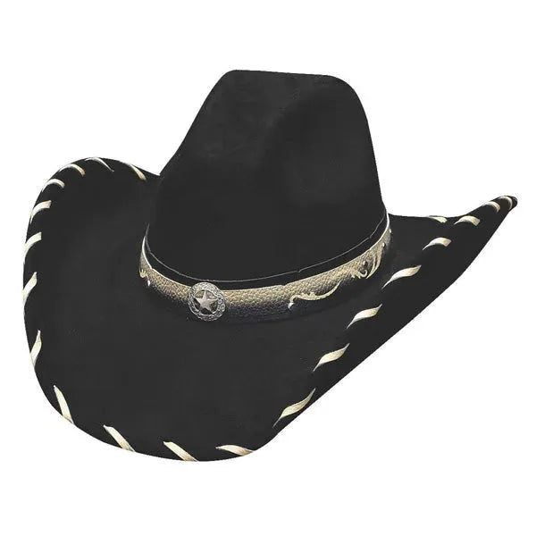Bullhide Straight Shooter - Wool Felt Cowboy Hat