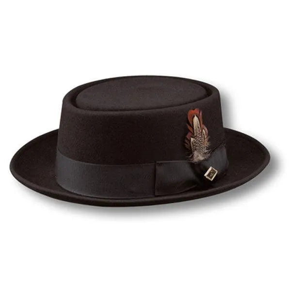 Stacy Adams Providence - Wool Porkpie Hat