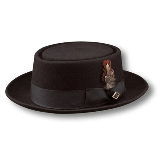 Stacy Adams Providence - Wool Porkpie Hat