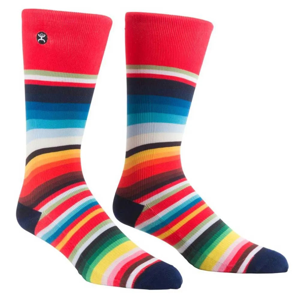 HOOey Graphic Boot Sock ( Serape ) - Western Socks