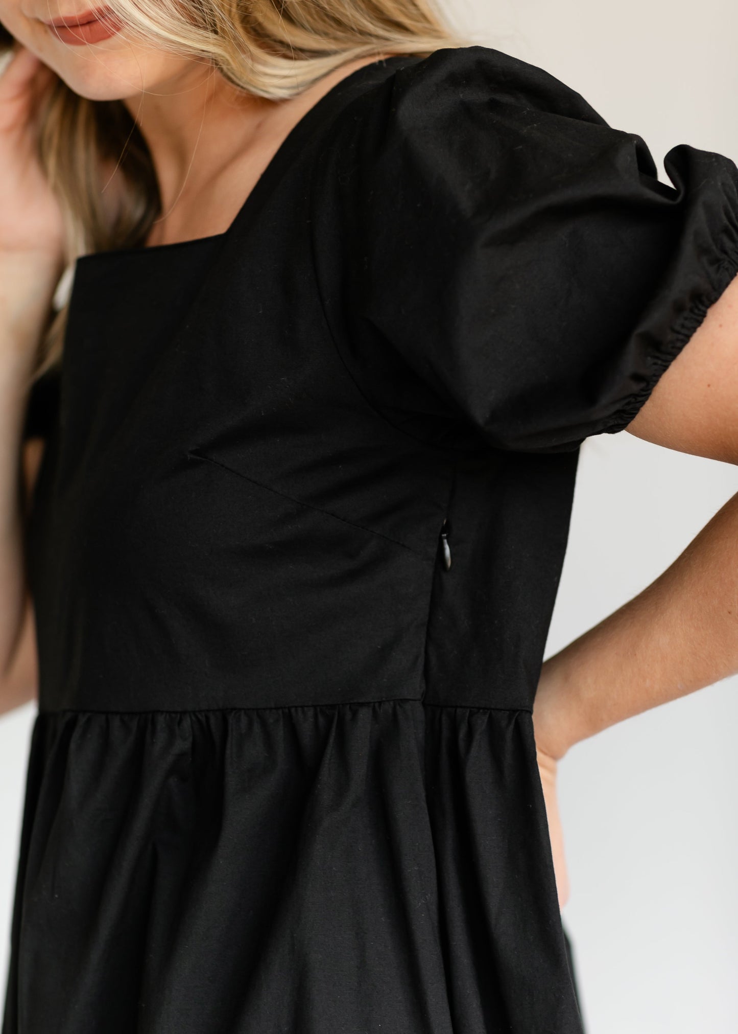 Ava Square Neck Midi Dress - FINAL SALE