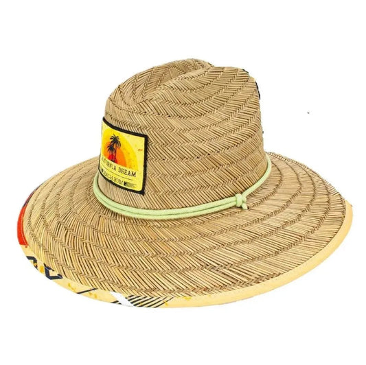 Peter Grimm Beach Bum - Rye Straw Lifeguard Hat