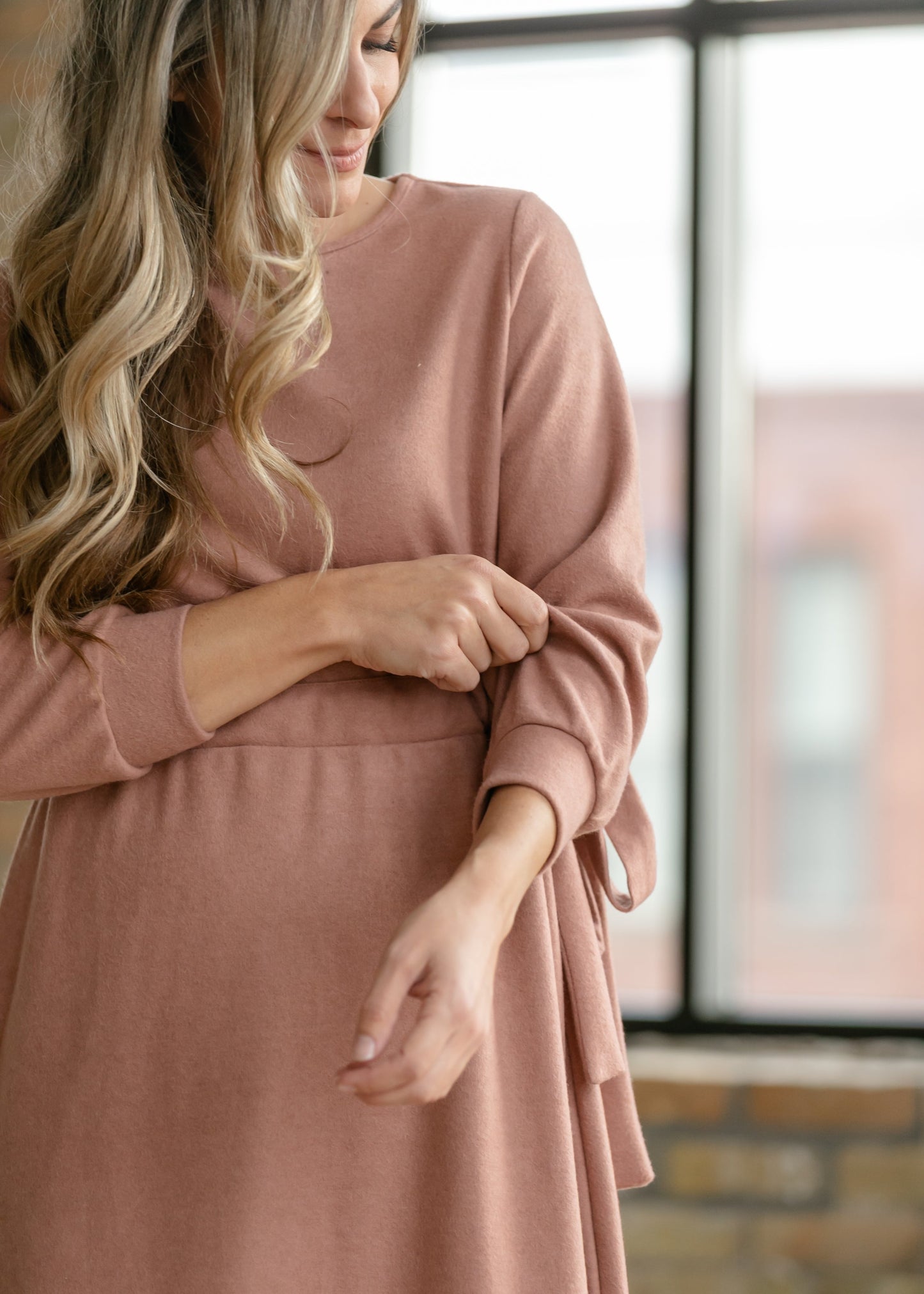 Blair Long Sleeve Midi Dress - FINAL SALE