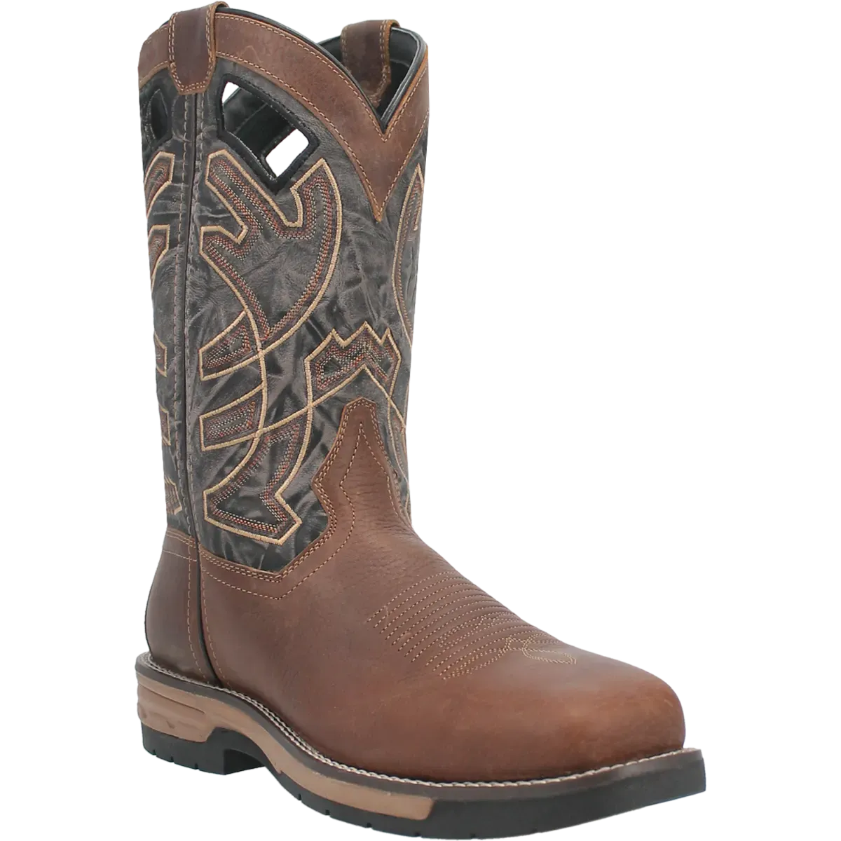 Laredo Sherpa (Broad Square Toe) - Men's Leather Cowboy Work Boot