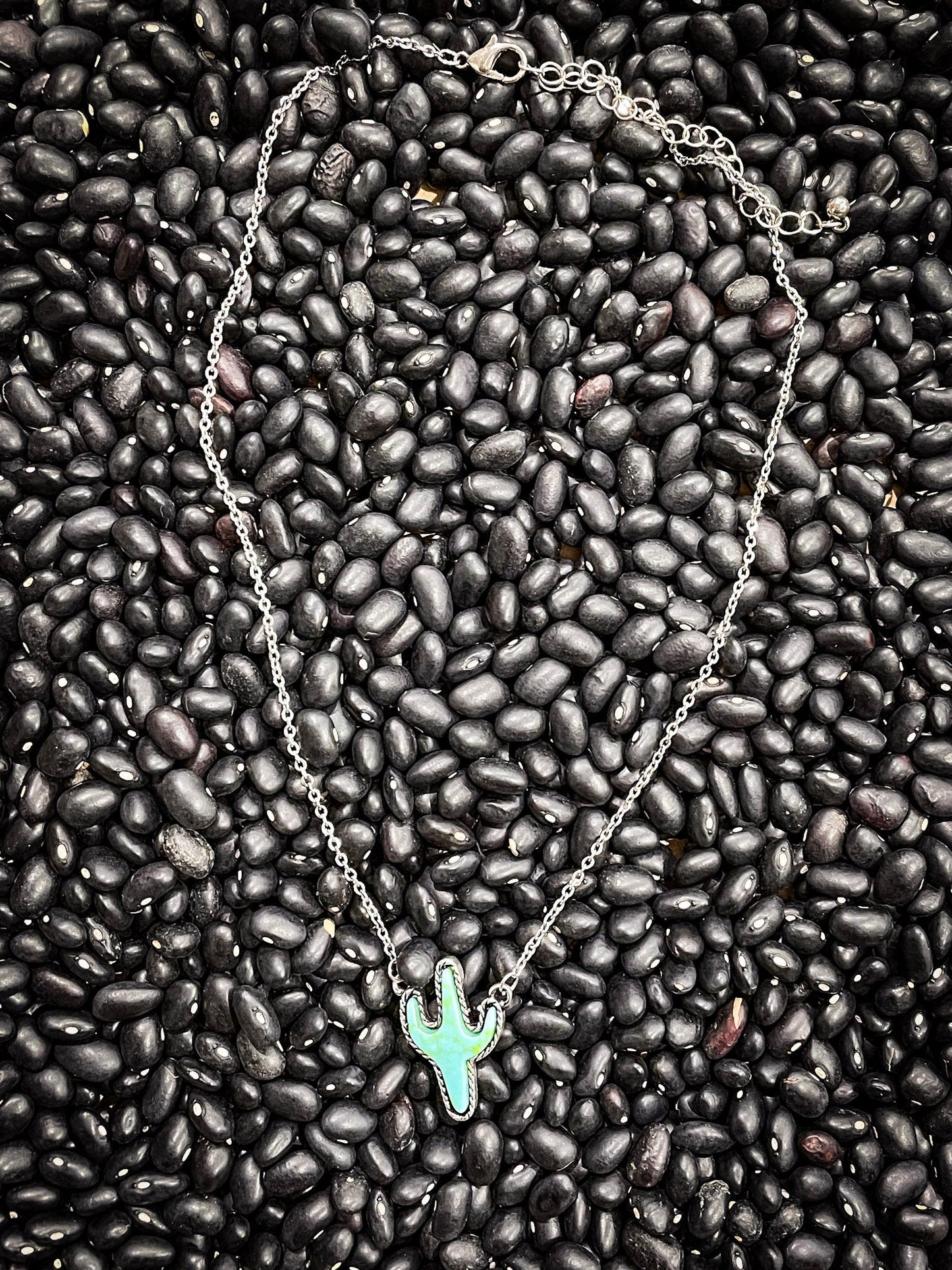 Cactus Pendant  Fashion Necklace