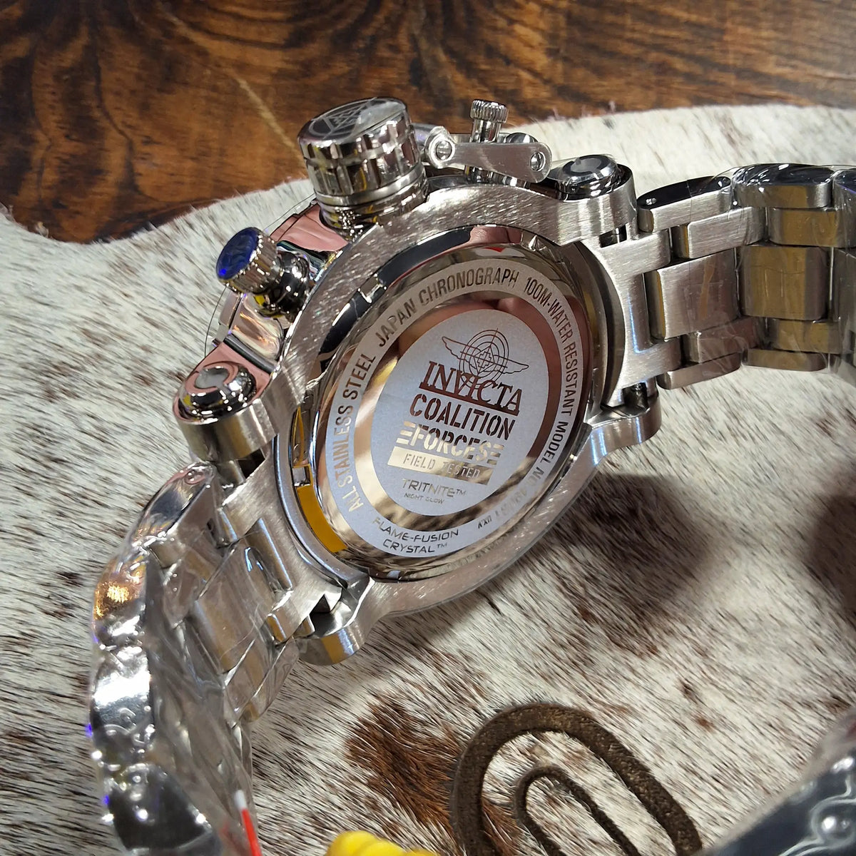 Invicta Chronograph Watch by Wild West Outfitters