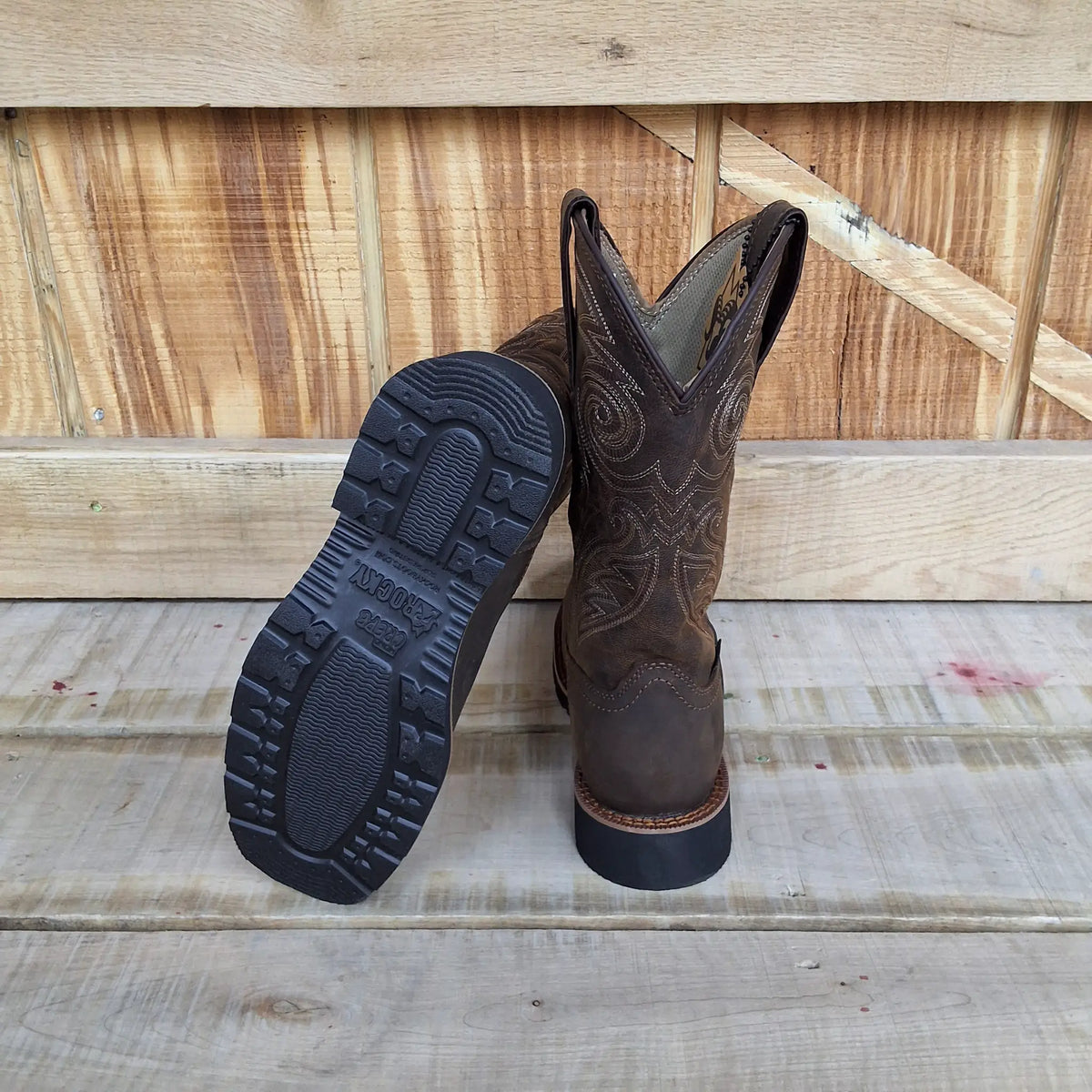 Rocky MonoCrepe Women's Waterproof Work Boot by Wild West Outfitters