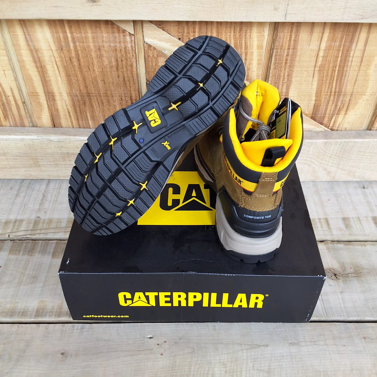 Caterpillar Excavator 6" Powerspring WP CT Mens by Wild West Outfitters