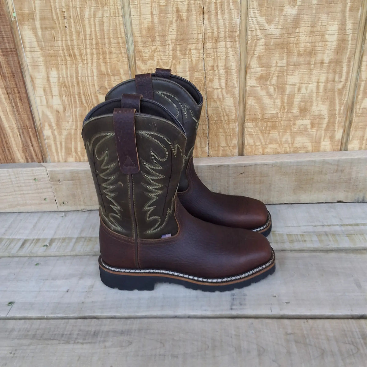 US Boot Western Steeltoe Mens by Wild West Outfitters