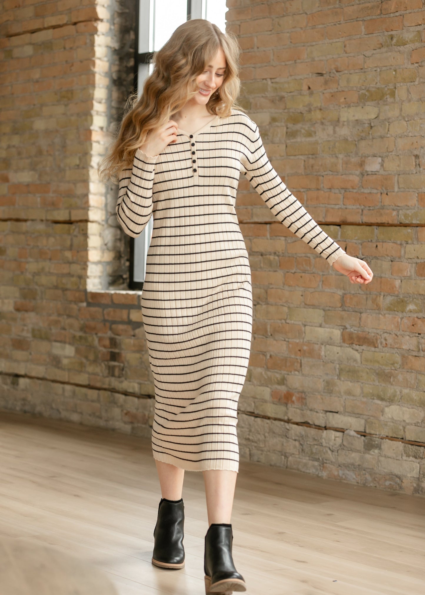 Cassie Knit Midi Dress - FINAL SALE
