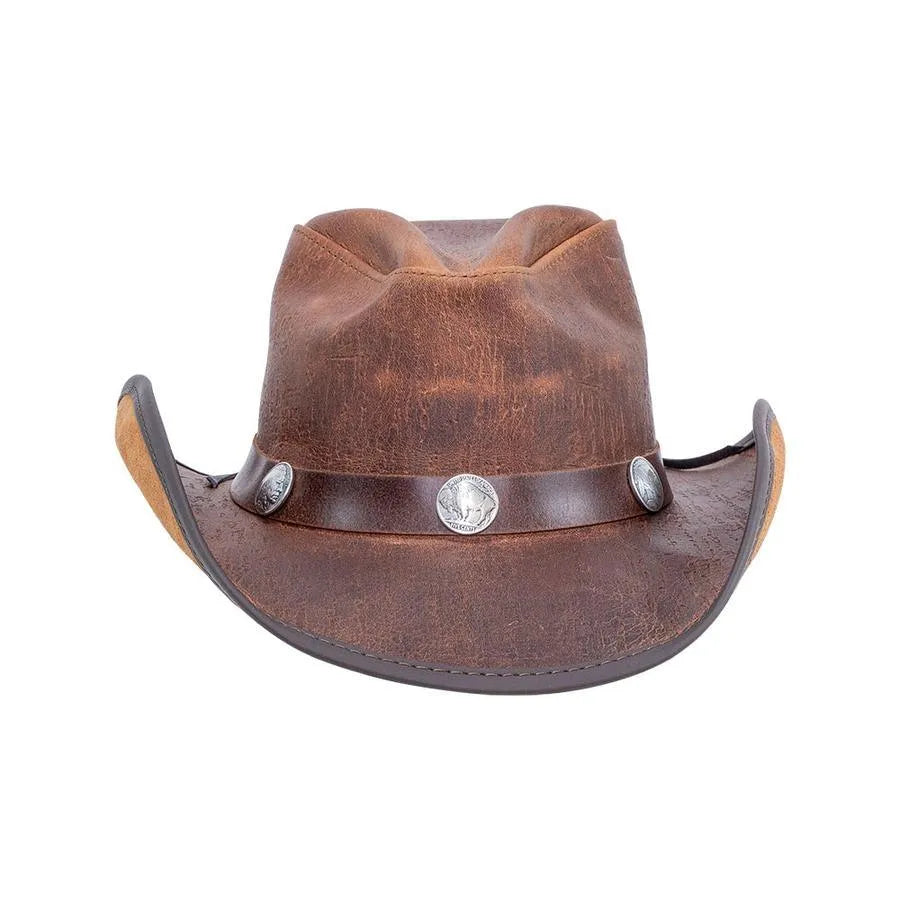 Head'n Home Cyclone (Buffalo) - Leather Cowboy Hat