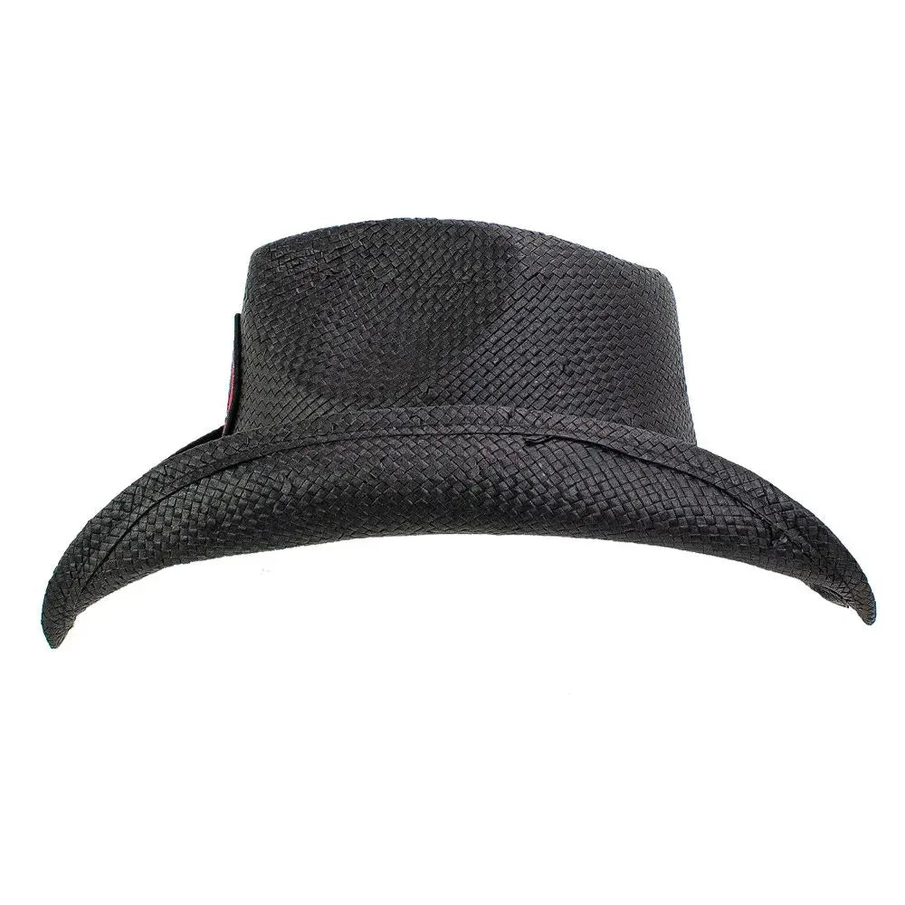 Peter Grimm Grateful Dead SYF (Steal Your Face) Cory - Straw Cowboy Hat