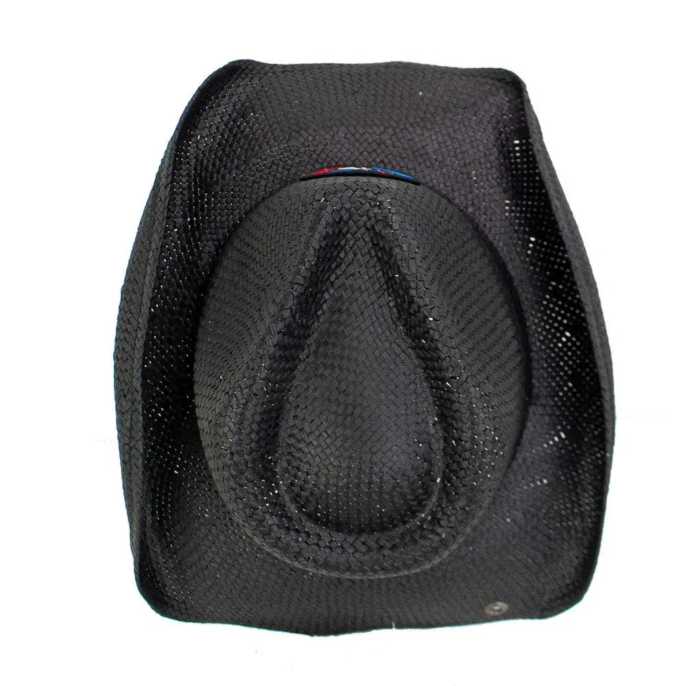 Peter Grimm Grateful Dead SYF (Steal Your Face) Cory - Straw Cowboy Hat